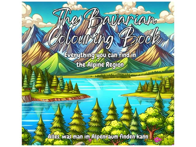 Cover of The Bavarian Colouring Book