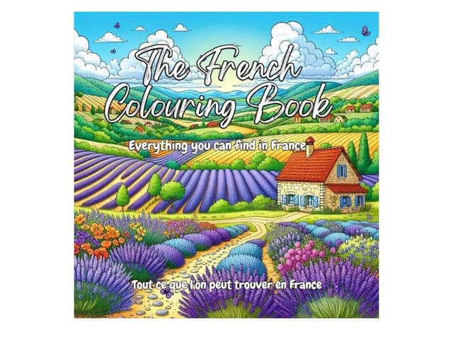 Cover of The French Colouring Book