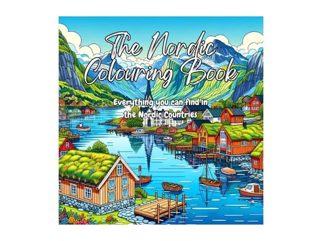 Cover of The Nordic Colouring Book
