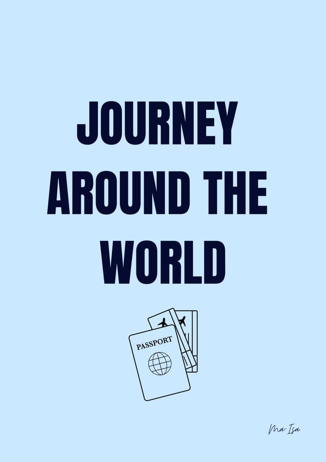 Cover of Journey Around The World