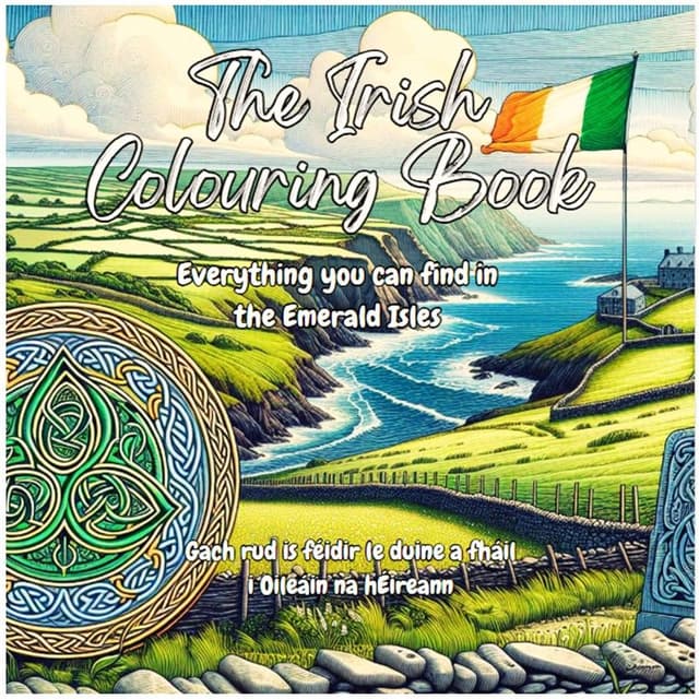 Cover of The Irish Colouring Book