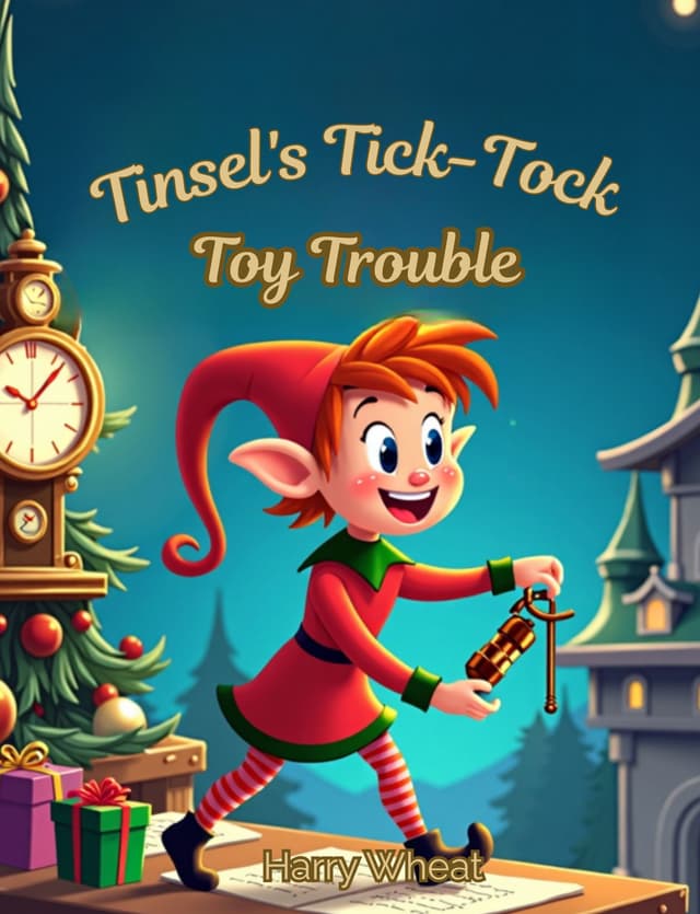 Cover of Tinsel's Tick-Tock Toy Trouble 