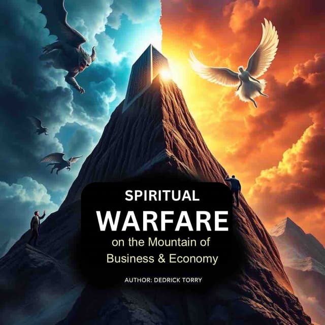 Cover of Spiritual Warfare on the mountain of business and economy  