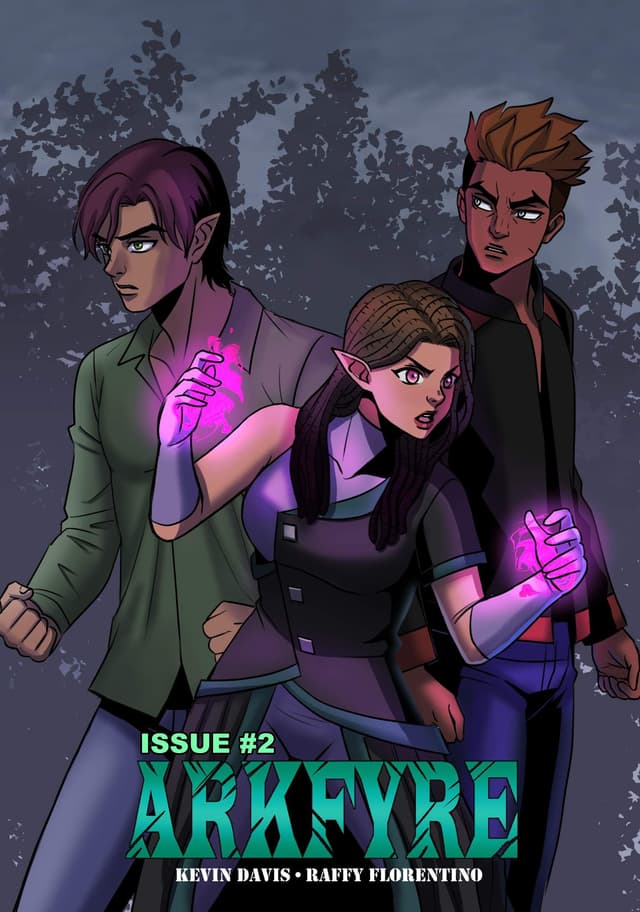 Cover of Arkfyre Issue 2