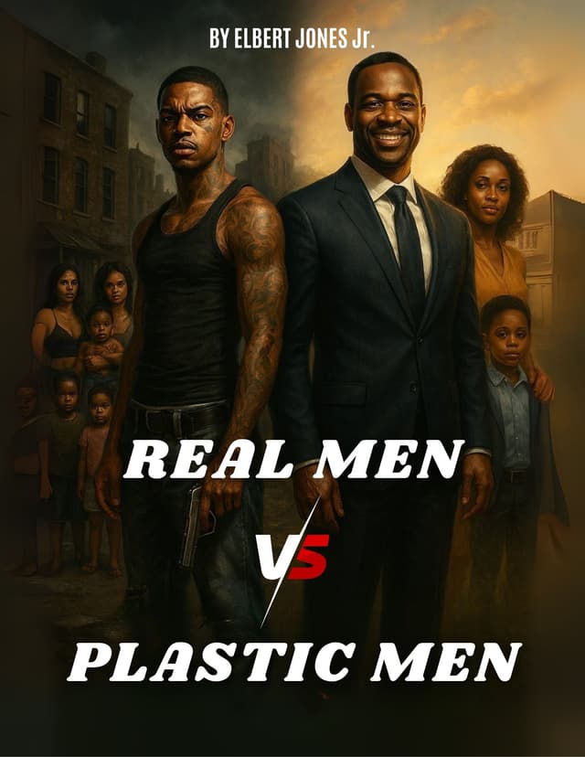 Cover of REAL MEN VS PLASTIC MEN