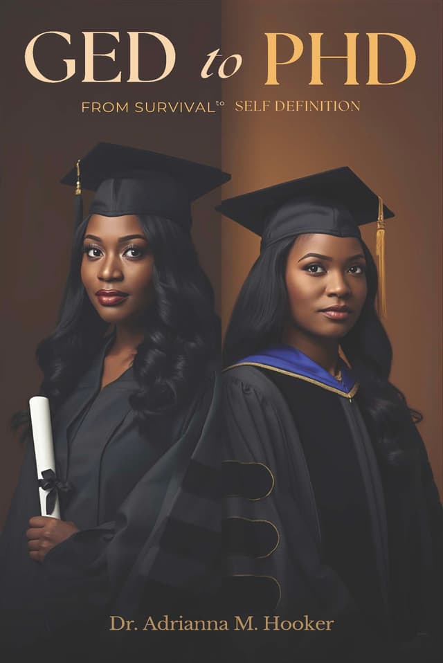 Cover of GED to PhD: From Survival to Self-Definition - A Memoir