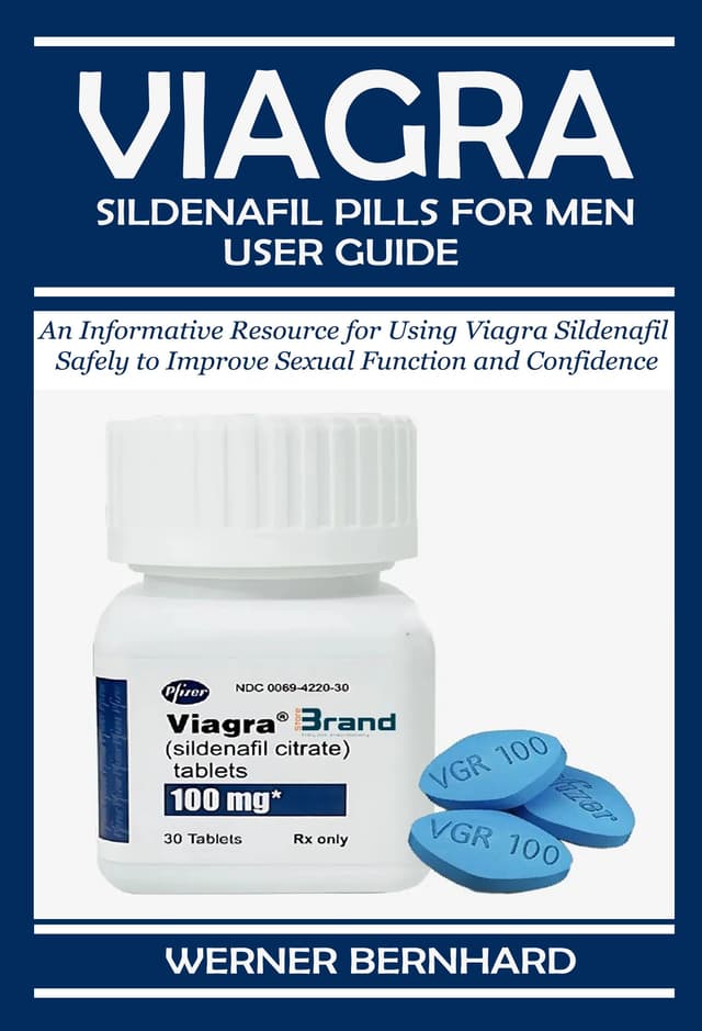 Cover of Viagra Sildenafil Pills For Men User Guide