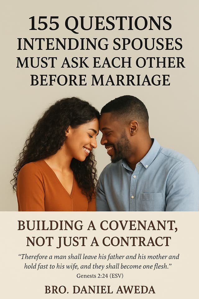 Cover of 155 Questions Intending Spouses Must Ask Each Other Before Marriage