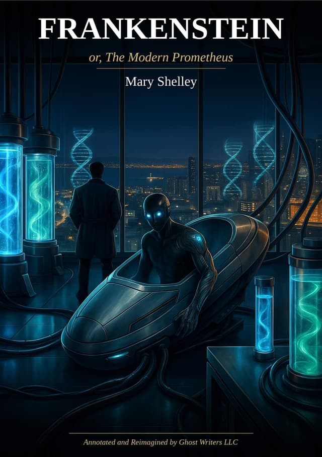 Cover of Frankenstein; or, The Modern Prometheus
