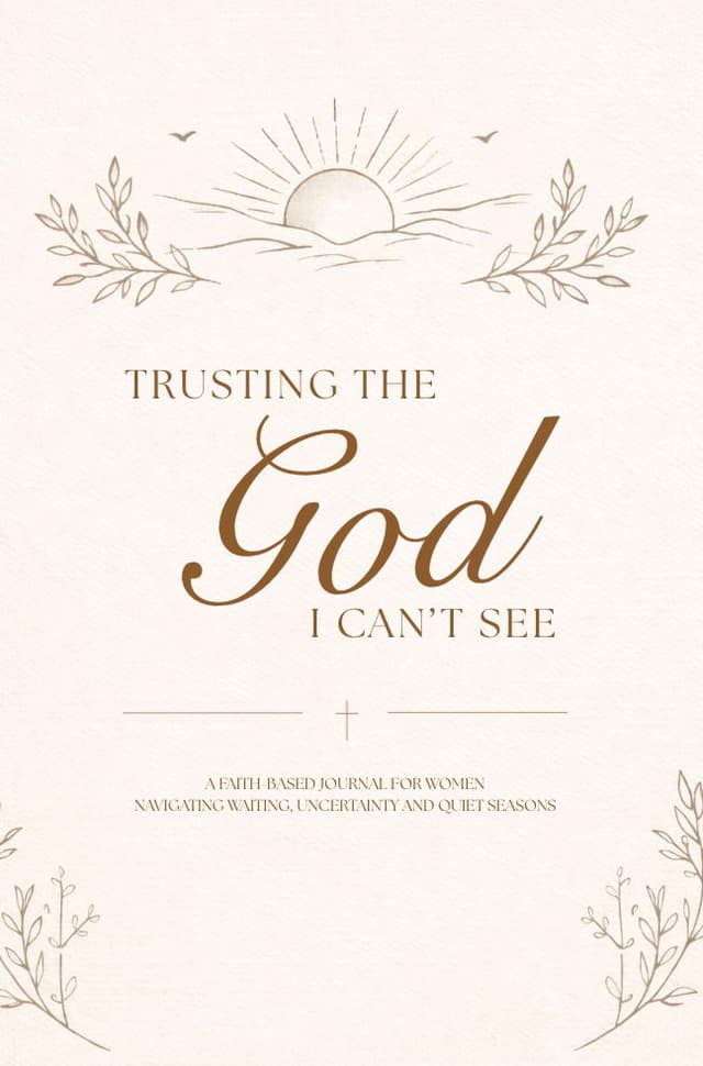 Cover of Trusting The God I Can't See