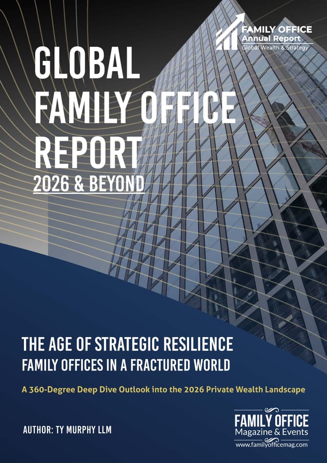 Cover of GLOBAL FAMILY OFFICE REPORT 2026 & BEYOND