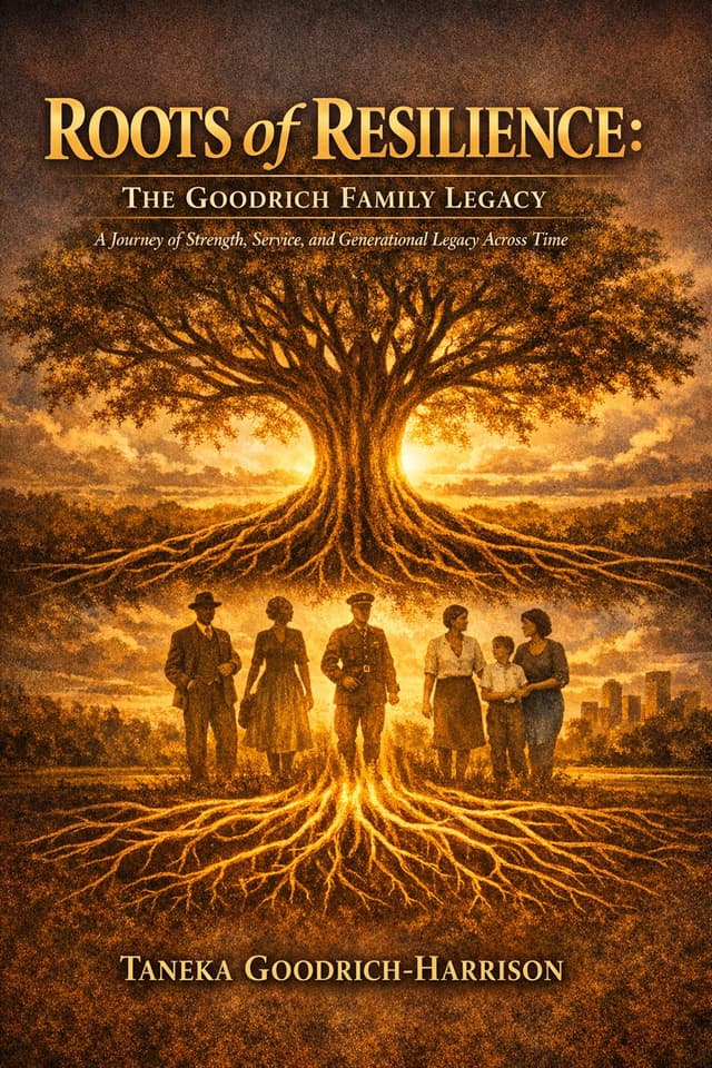 Cover of ROOTS OF RESILIENCE THE GOODRICH FAMILY LEGACY