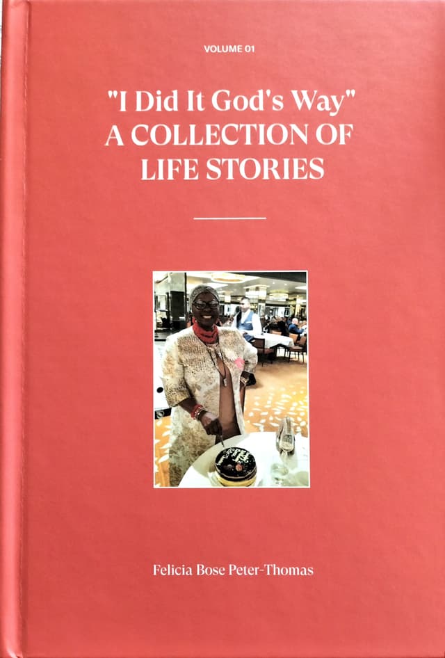 Cover of Volume 01. "I Did It God's Way"