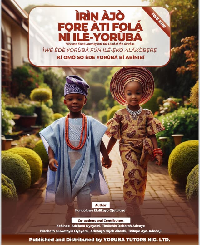 Cover of IRIN AJO FORE ATI FOLA NI ILE YORUBA