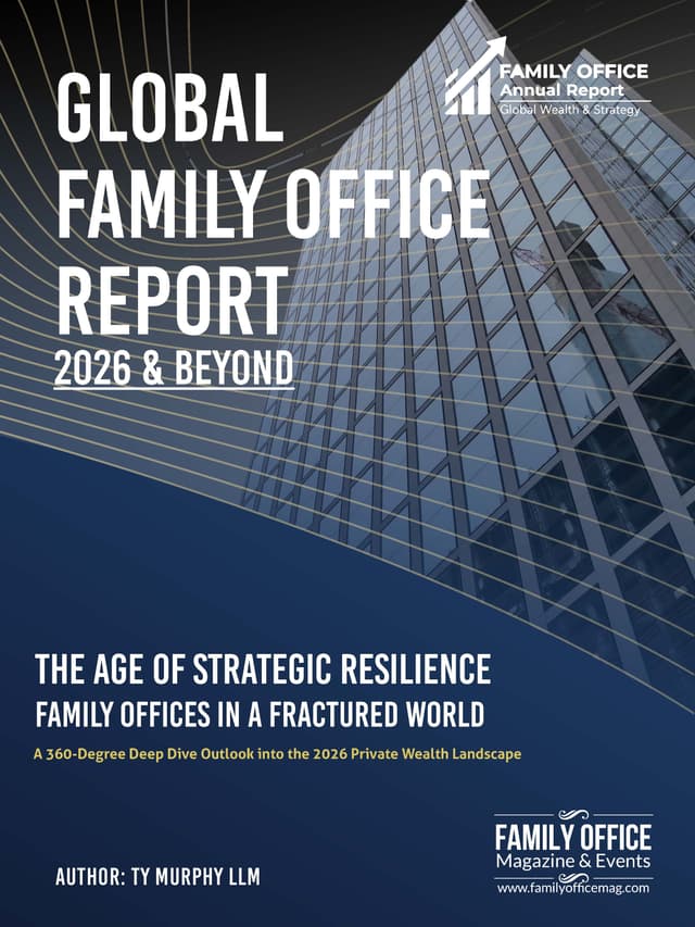 Cover of GLOBAL FAMILY OFFICE REPORT 2026 & BEYOND