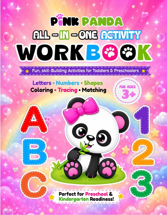 Cover of Pink Panda All-In-One Activity Workbook