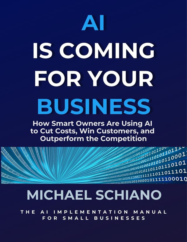 Cover of AI is Coming for Your Business