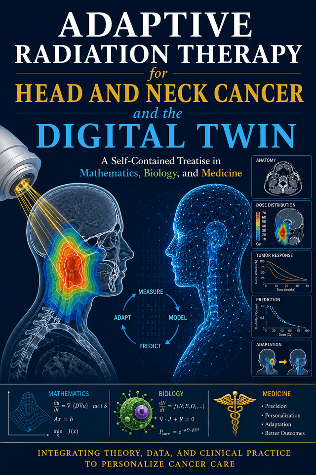 Cover of ADAPTIVE RADIATION THERAPY for HEAD AND NECK CANCER and the DIGITAL TWIN