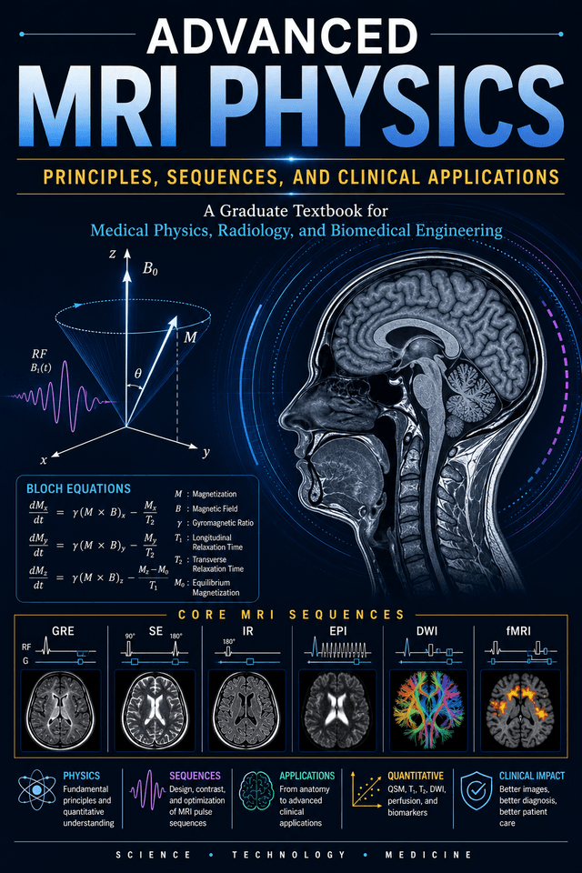 Cover of Advanced MRI Physics: Principles, Sequences, and Clinical Applications