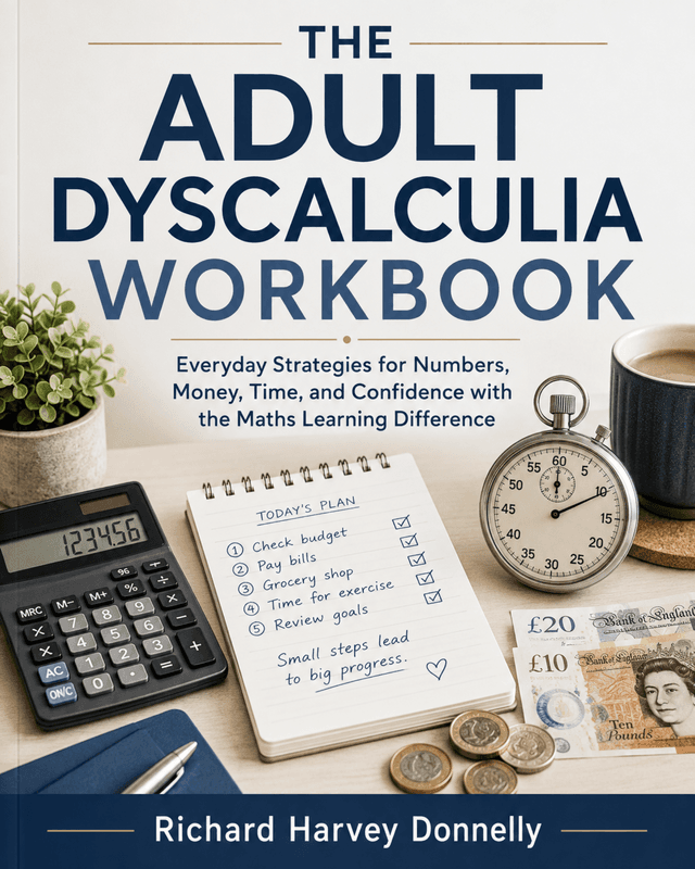Cover of THE ADULT DYSCALCULIA WORKBOOK