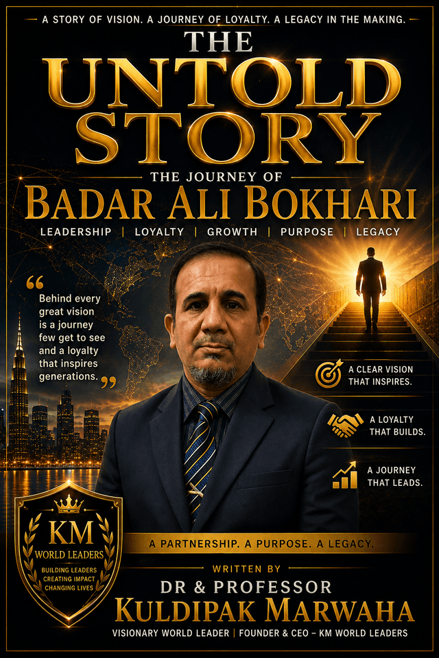 Cover of The Untold Story - The Jouney of Badar Ali Bokhari