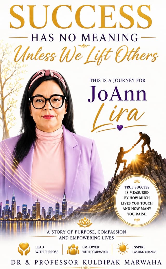 Cover of Success has no meaning unless we lift others 