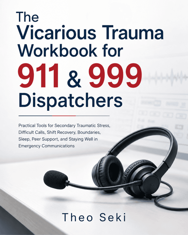 Cover of The Vicarious Trauma Workbook for 911 & 999 Dispatchers