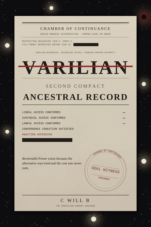Cover of Second Compact Ancestral Record 