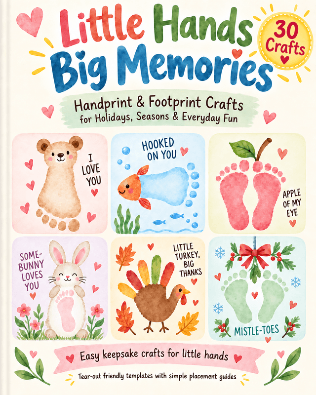 Cover of Little Hands, Big Memories