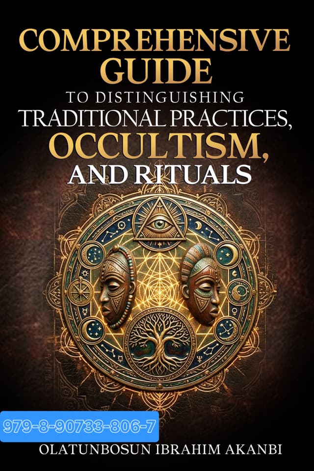 Cover of Bosmanbusinessworld Forum Book of Comprehensive Guide to Distinguishing Traditional Practices, Occultism, and Rituals**
