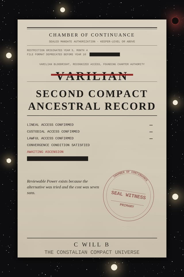 Cover of Second Compact Ancestral Record