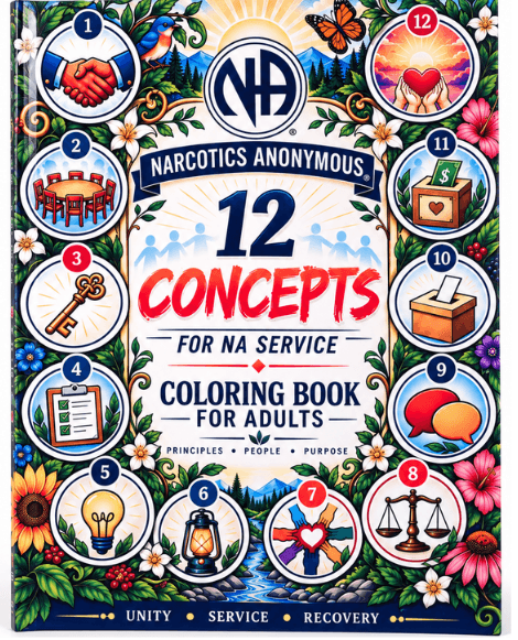 Cover of Narcotics Anonymous 12 Concepts for NA Service