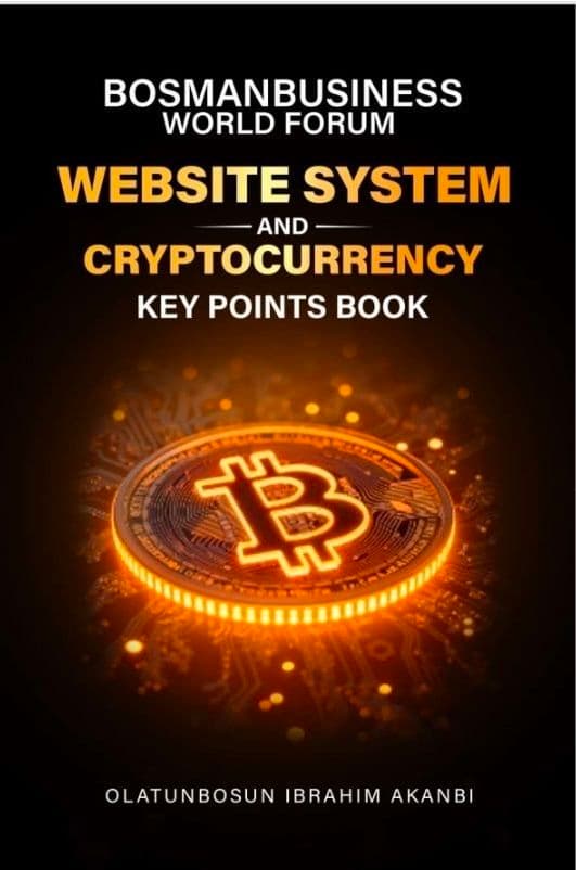 Cover of Bosmanbusinessworld Forum website system and cryptocurrency