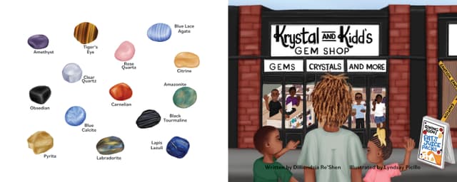 Cover of Krystal and Kidd's Gem Shop