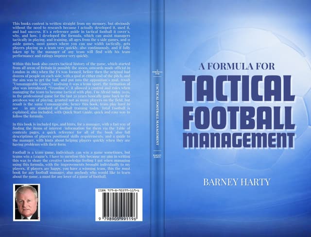 Cover of A Formula For Tactical Football Management
