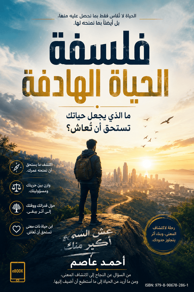 Cover of فلسفة الحياة الهادفة