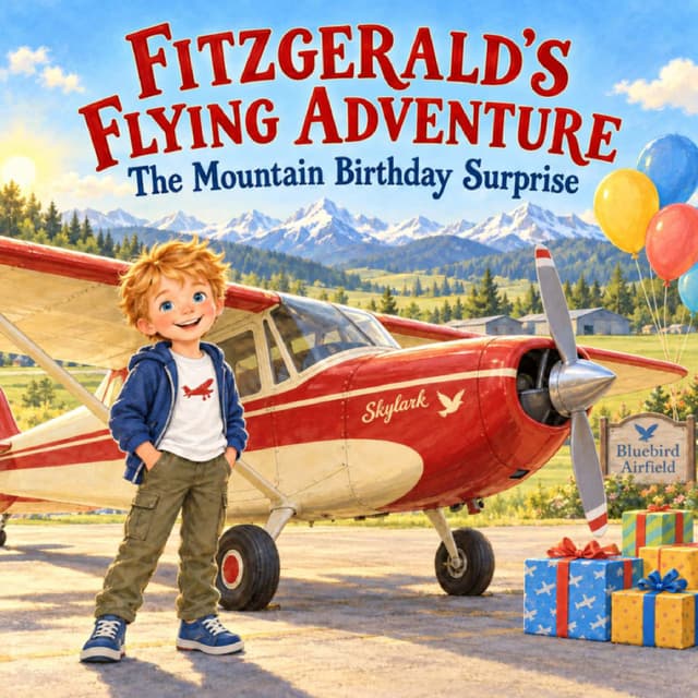 Cover of Fitzgerald's Flying Adventure