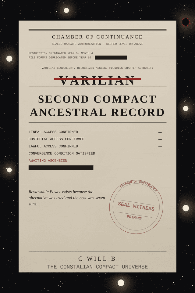 Cover of Second Compact Ancestral Record