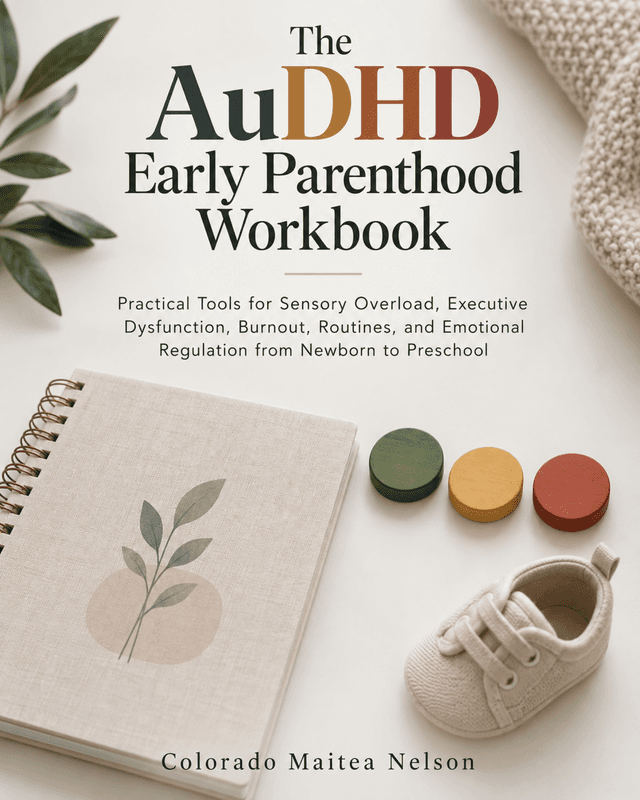 Cover of The AuDHD Early Parenthood Workbook