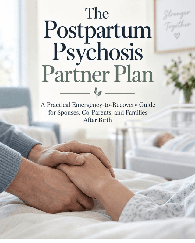 Cover of The Postpartum Psychosis Partner Plan