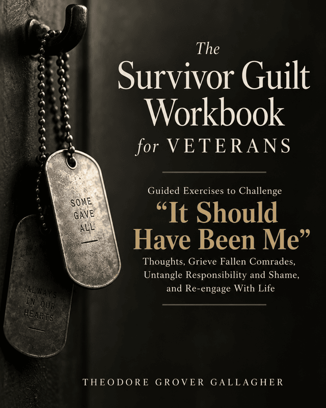 Cover of The Survivor Guilt Workbook for Veterans