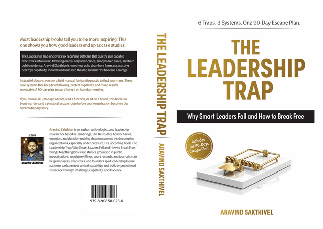 Cover of The Leadership Trap